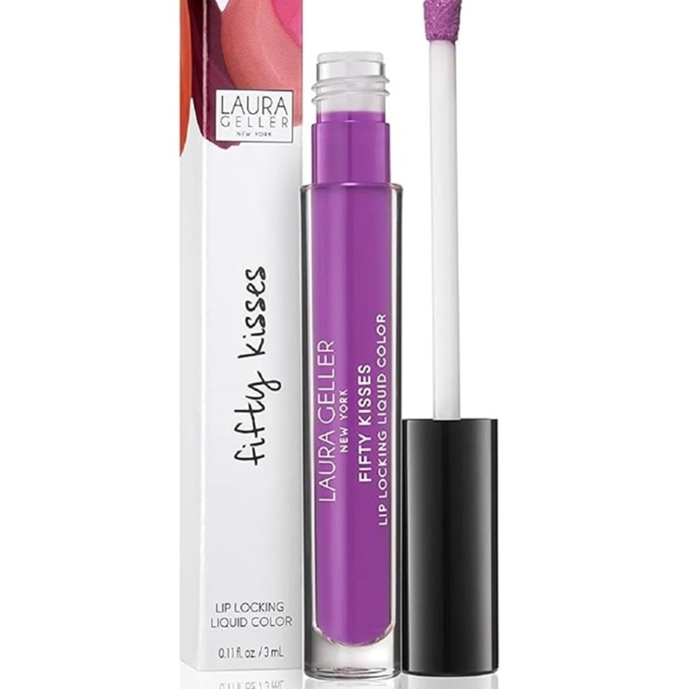 Laura Geller Fifty Kisses Lip Locking Liquid Color - Purple
